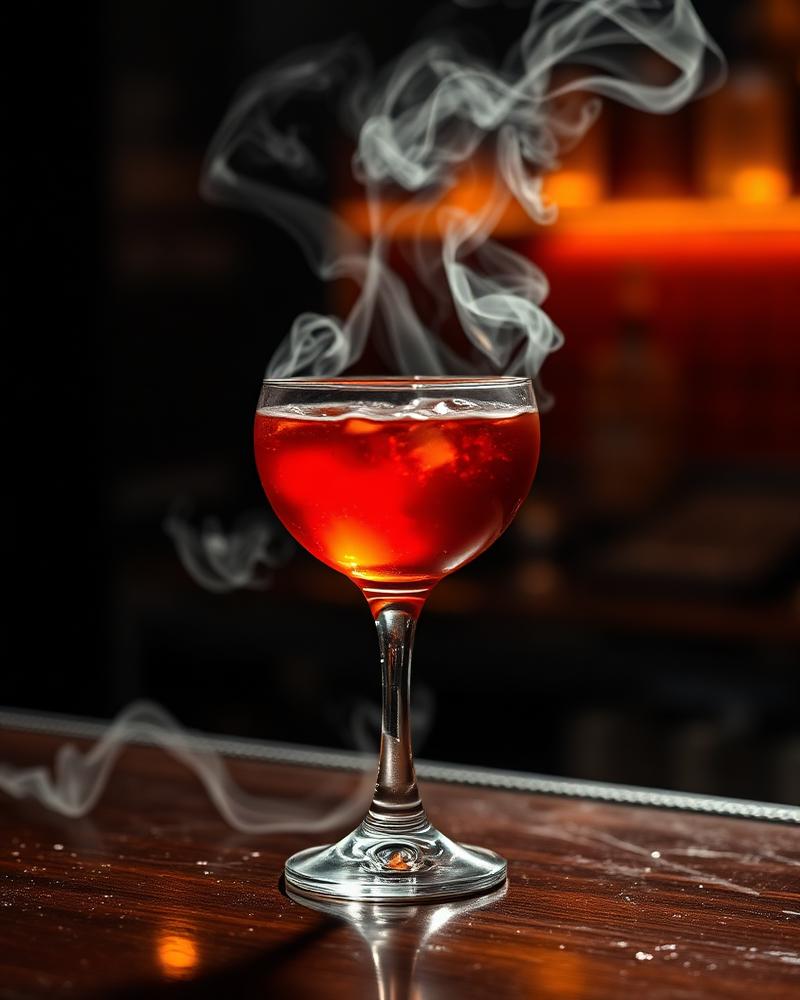 Geräucherter Signature-Cocktail